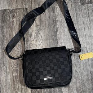 BANDOLERA LOUIS VUITTON CUADROS NEGRA