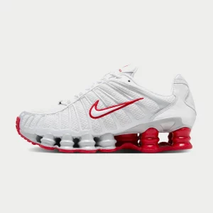 SHOX TL BLANCA LOGO ROJO