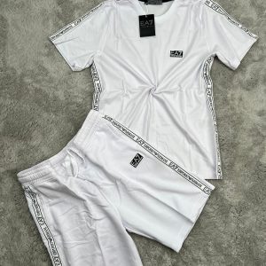 CONJUNTO VERANO EA7 ARMANI BLANCO