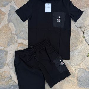 CONJUNTO MONCLER NEGRO