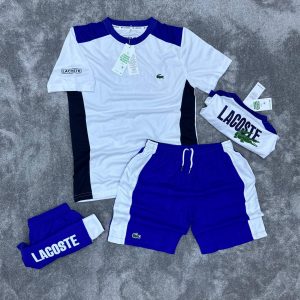 CONJUNTO LACOSTE AZUL INTENSO