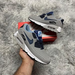 AIR MAX 90 GRIS AZUL