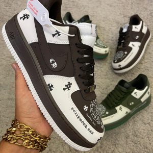AIR FORCE CHROME HEARTS MARRON