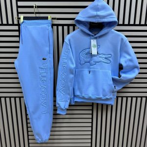 CHANDAL LACOSTE ALGODÓN AZUL