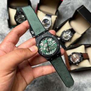 RELOJ HUBLOT VERDE MILITAR