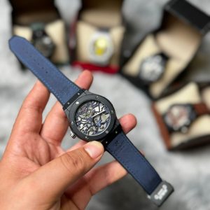RELOJ HUBLOT AZUL NEGRO