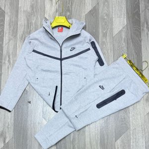 CHANDAL NIKE TECH FLEECE GRIS LINE