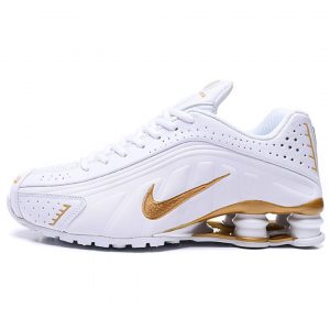 SHOX R4 BLANCA ORO