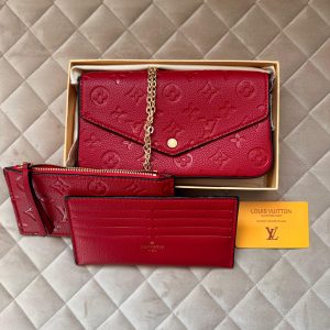 POCHETTE FÉLICIE LV CEREZA