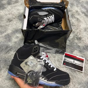 JORDAN RETRO 4 NEGRO GRIS AZUL