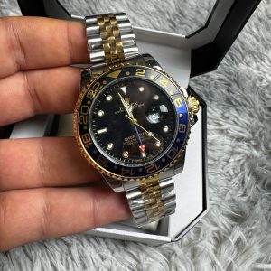 RELOJ ROLEX GOLD BLUE