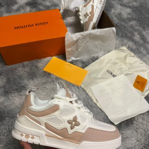 LOUIS VUITTON SKATE MARRON BLANCA