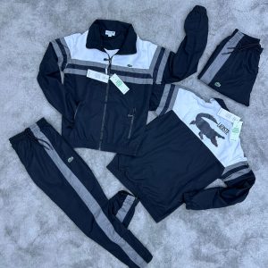 CHANDAL LACOSTE TERMOACTIVO NEGRO GRIS BLANCO