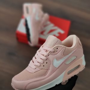 AIR MAX 90 ROSA LOGO BLANCO