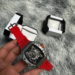 RELOJ RICHARD MILLE METALLIC RED