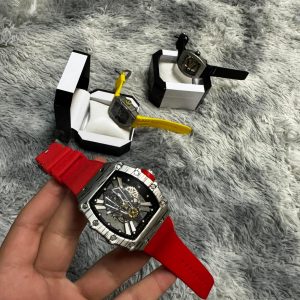 RELOJ RICHARD MILLE RED STEEL