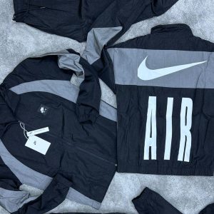 CHANDAL NIKE AIR NEGRO GRIS