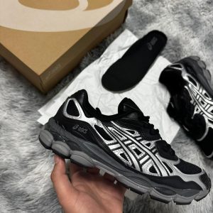 ASICS GEL SILVER BLACK