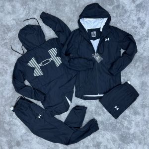 CHANDAL UNDER NEGRO REFLECTANTE