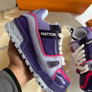 LOUIS VUITTON TRAINER PURPLE CARTOOM
