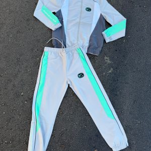 CHANDAL NIKE SWOOSH AIR  GRIS TURQUESA