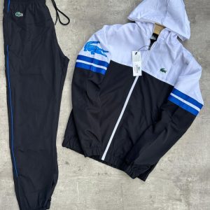 CHANDAL LACOSTE BLANCO NEGRO AZUL