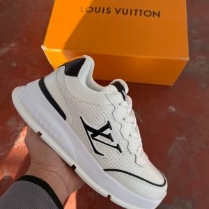 LOUIS VUITTON TRAINER SNEAKER BEIGE BLANCA