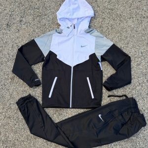 CHANDAL NIKE MILER NEGRO BLANCO GRIS