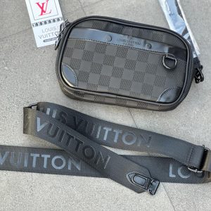 BOLSO DE MANO CON CINTURA LV NEGRO