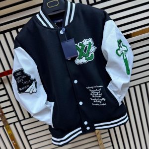 CHAQUETA LOUIS VUITTON NEGRA BLANCA