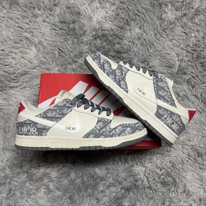 SB DUNK x DIOR BLANCO GRIS
