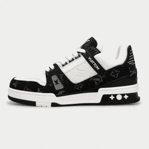 LOUIS VUITTON TRAINER BLANCO NEGRO