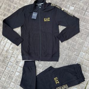 CHANDAL EMPORIO ARMANI NEGRO LOGO AMARILLO