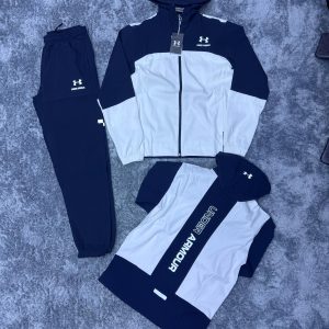 CHANDAL UNDER ARMOUR  BLANCO AZUL MARINO