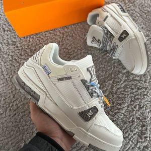 LOUIS VUITTON TRAINER BLANCO GRIS
