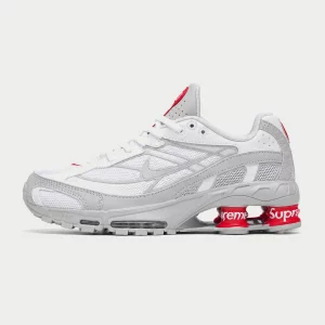 SHOX  SUPREME BLANCA GRIS