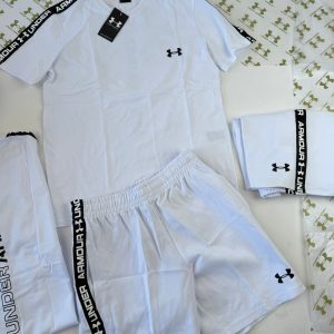 CONJUNTO VERANO UNDER ARMOUR 2026 BLANCO