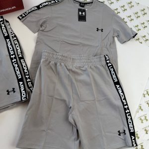 CONJUNTO VERANO UNDER ARMOUR 2026 GRIS