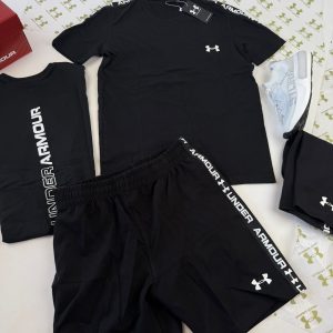 CONJUNTO VERANO UNDER ARMOUR 2026 NEGRO