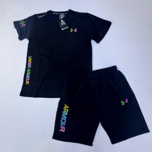 CONJUNTO VERANO UNDER ARMOUR NEGRO
