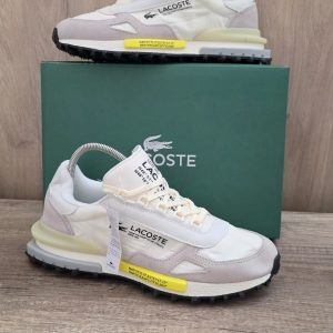 LACOSTE BLANCA AMARILLA