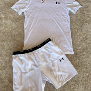 CONJUNTO VERANO UNDER ARMOUR BLANCO 2026