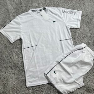 CONJUNTO VERANO LACOSTE BLANCO