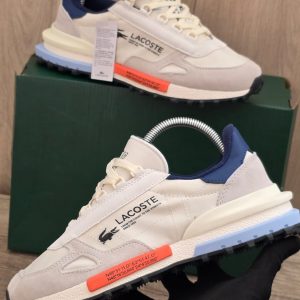 LACOSTE BLANCA NARANJA