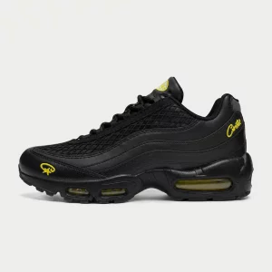 AIR MAX 95 NEGRA LOGO AMARILLO