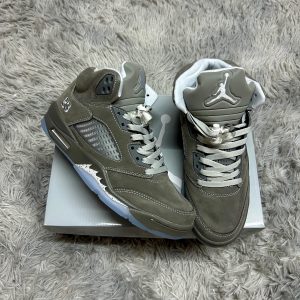 JORDAN RETRO 5 WOLF GREY