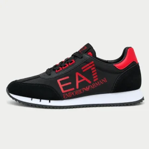 EMPORIO ARMANI 2026 NEGRA LOGO GRANDE ROJO