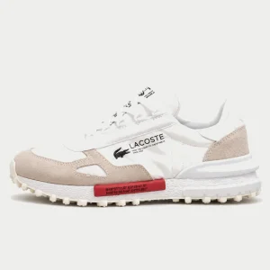 LACOSTE BLANCA CON ROJO