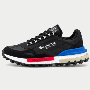 LACOSTE NEGRA AZUL ROJA