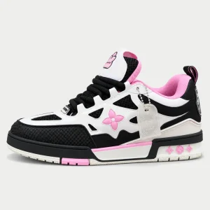 LOUIS VUITTON SKATE DUAL LOGO ROSA